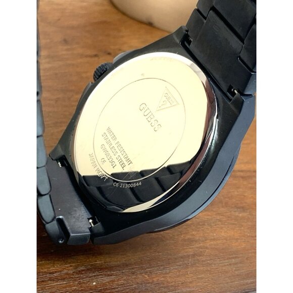 Guess Men's Watch GW0833G1 Quartz Blue Dial Diamond Accent Stainless Steel 44mm - Picture 7 of 16